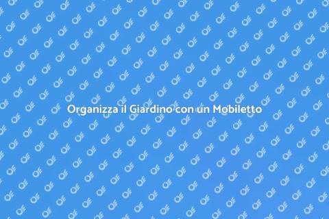 Mobiletto per Attrezzi da Giardino