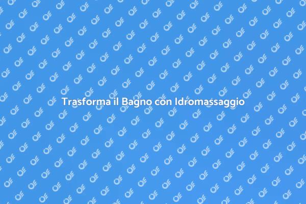 Rilassati con la Doccia Idromassaggio