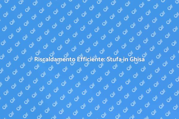 Stufe in Ghisa: Eleganza e Calore