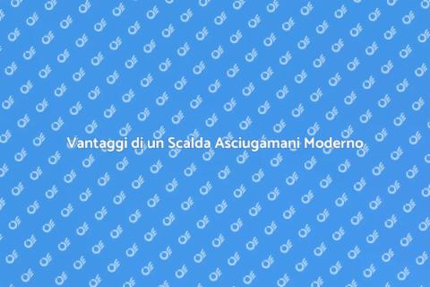 Scalda Asciugamani Moderno per Comfort