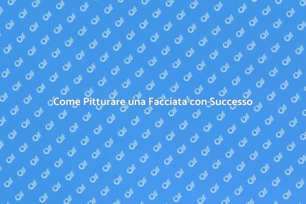 Rinfresca la Tua Casa con una Facciata Nuova