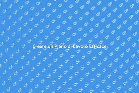 Piano di Lavoro per la Cucina
