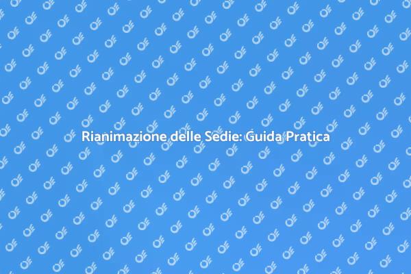 Sedie: Creazione e Riparazione Facile