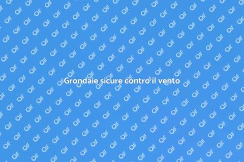 Proteggi le grondaie dal vento