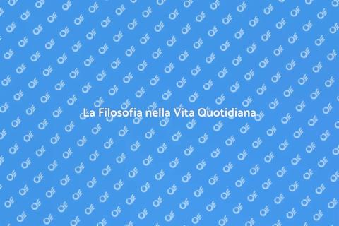 Insegnante di Filosofia e Saggezza