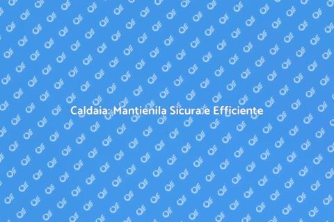 Manutenzione Caldaia: Sicurezza e Efficienza