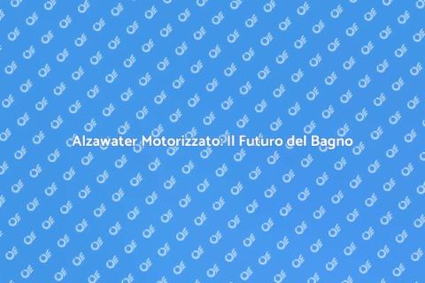 Sostituire Alzawater Tradizionale