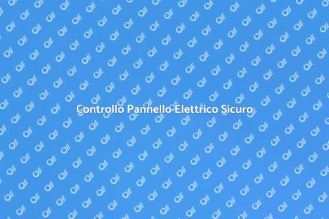 Verifica Sicurezza Pannello Elettrico