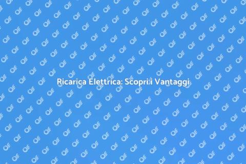 Stazione di Ricarica: Futuro Sostenibile