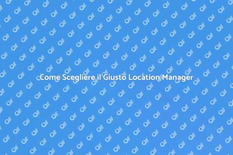 Servizio di Location Manager Professionale
