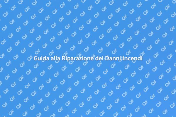 Come Riparare i Danni da Incendio