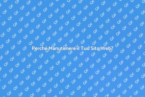 Manutenzione Periodica Sito Web Essenziale