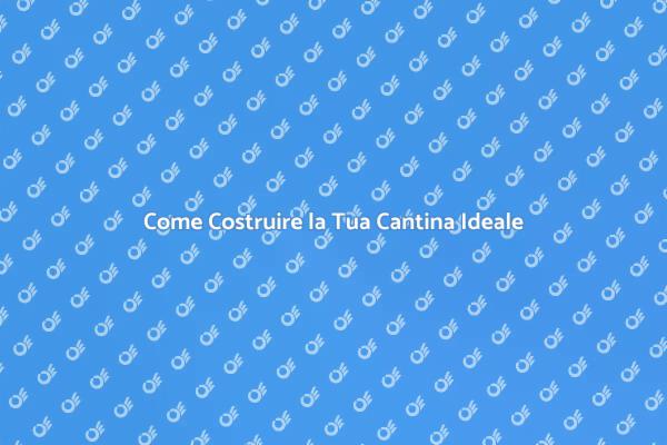 Realizza la Tua Cantina da Sogno
