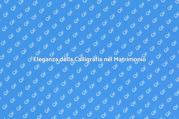 La Calligrafia nel Matrimonio Invernale