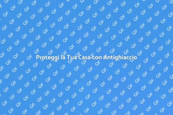 Antighiaccio: Sicurezza in Inverno