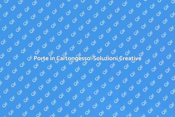 Porta il Design con il Cartongesso