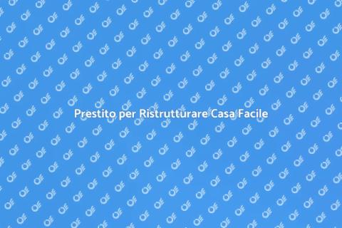 Chiedere Prestito per Ristrutturare