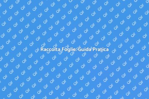 Raccogliere le Foglie in Giardino