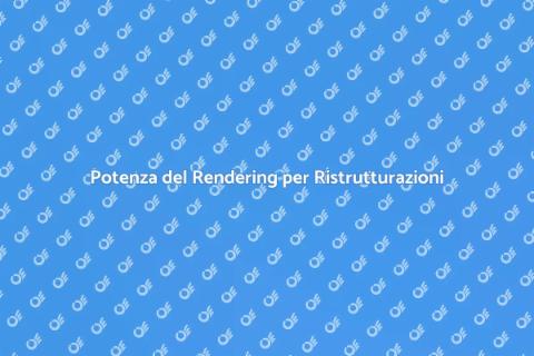Rendering Avanzato per Progetti Edili