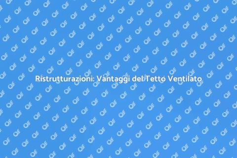 Tetto Ventilato in Cemento Armato
