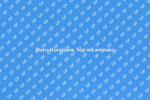 Installare Top in Laminato Elegante