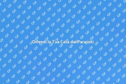 Controllo Parassiti: Proteggi la Casa