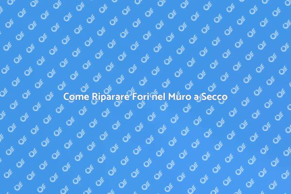Riparazioni Facili per Muri a Secco