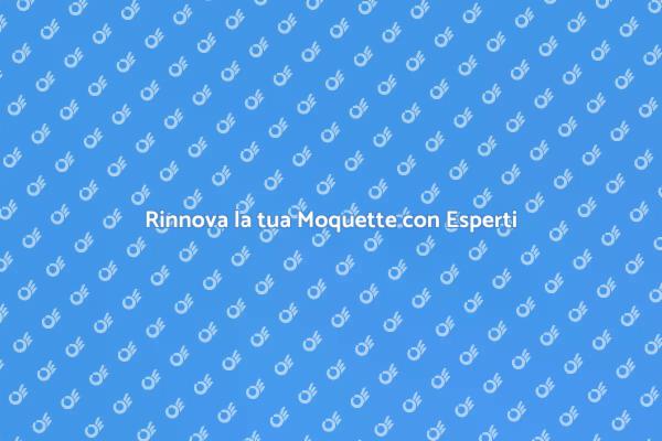 Riparazione Moquette: Comfort e Stile