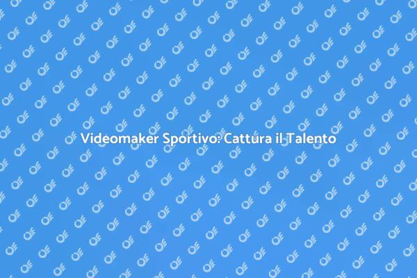 Cattura Ogni Momento Sportivo!