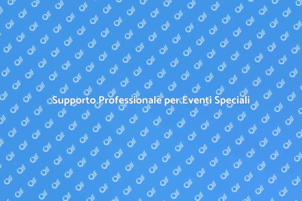 Eventi Speciali: Il Nostro Supporto