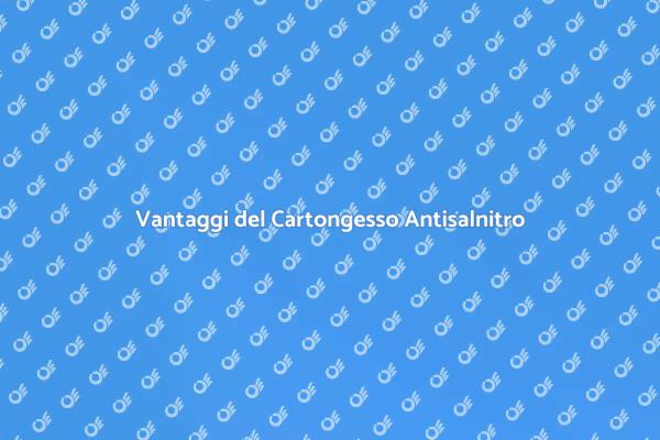 Cartongesso Antisalnitro: Protezione e Stile