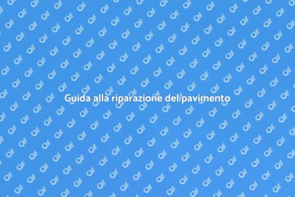 Come riparare un pavimento danneggiato