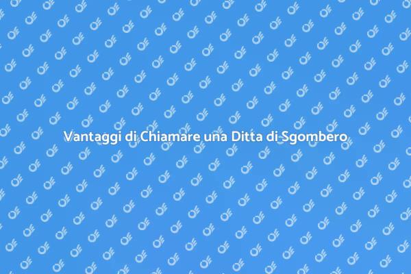 Sgombero: Un Passo Verso la Libertà