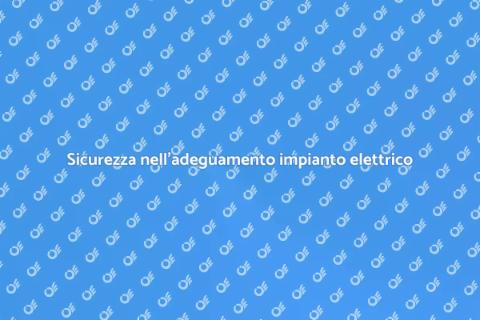 Adeguamento impianto elettrico ascensori