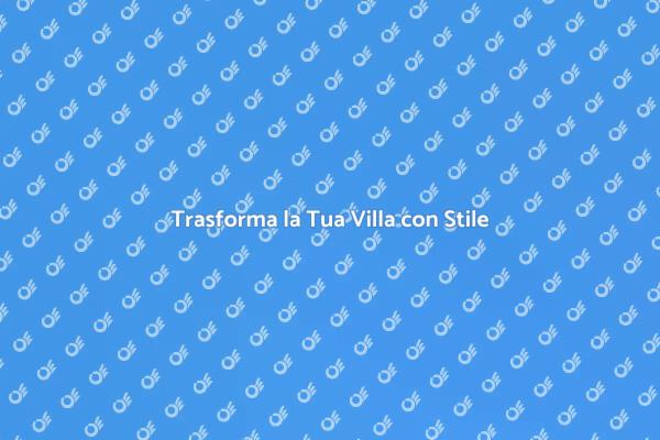 Ristrutturazione di una Villa Elegante