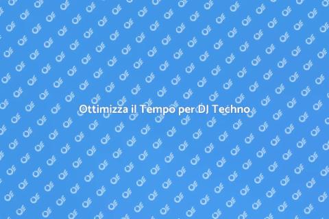 Servizio di Gestione per DJ Techno