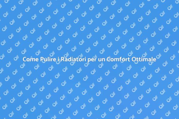 Radiatori Puliti per una Casa Salubre
