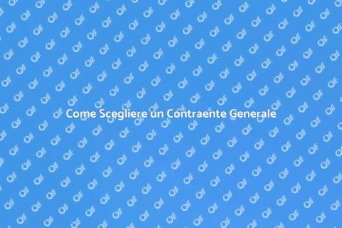 Assumere un Contraente Generale