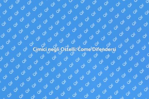 Disinfestazione Cimici in Ostelli