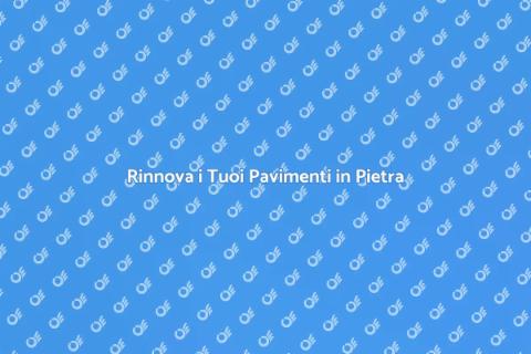 Pulitura a Secco per Pavimenti in Pietra