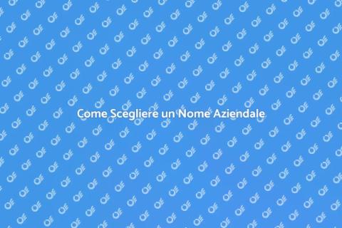 Creazione di un Nome Aziendale