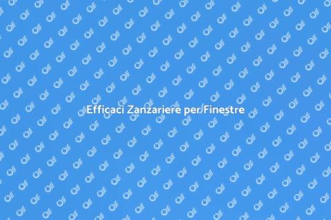 Zanzariere per Finestre Moderne