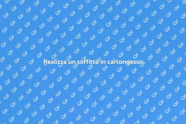 Ristrutturare con soffitti in cartongesso