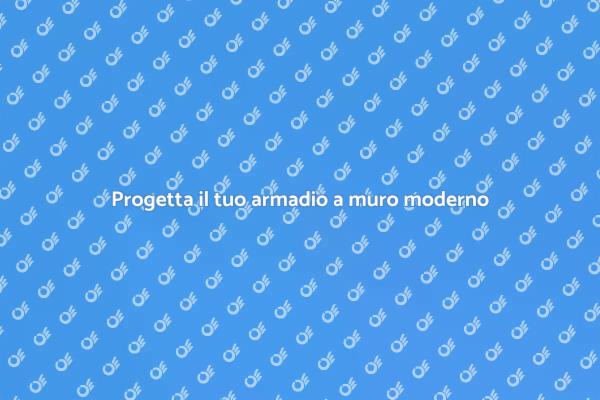 Armadio a muro: design e praticità