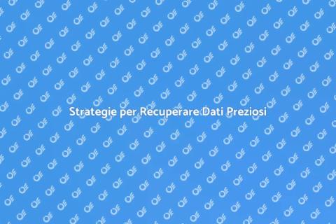 Recuperare Dati da Database Danneggiato