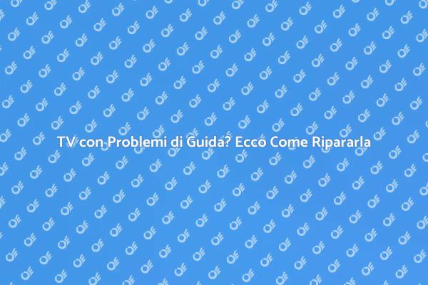 Riconnetti la tua TV ai tuoi programmi!