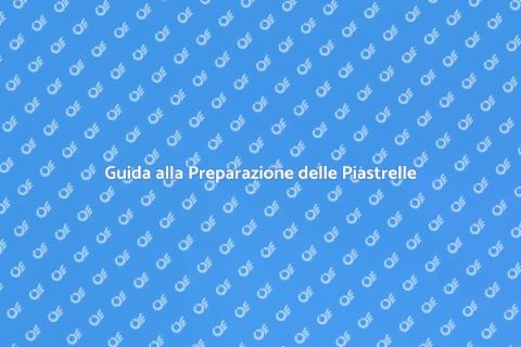 Preparare Base Piastrelle Cucina