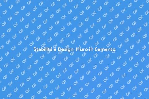 Muro di Contenimento in Cemento