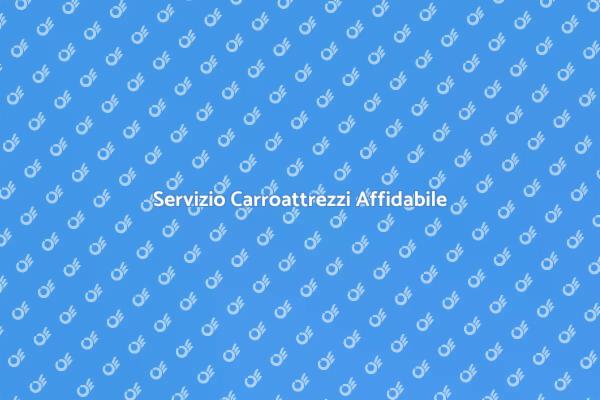 Carroattrezzi per Emergenze Stradali