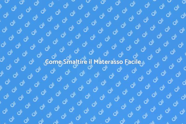 Smaltimento Materasso: Tutto Quello che Devi Sapere